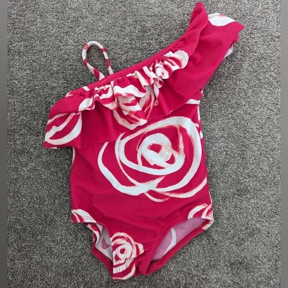 Baby Gap one piece swimsuit for baby girls size 12-18 months